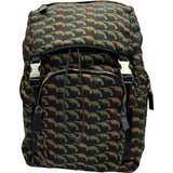 プラダ PRADA ドローストリング バックパック VZ0066 ブラック/カーキ ナイロン メンズ リュック デイパック