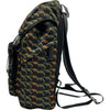 プラダ PRADA ドローストリング バックパック VZ0066 ブラック/カーキ ナイロン メンズ リュック デイパック
