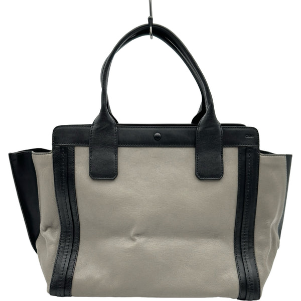 Chloé アリソン レザートートバッグ クロエ Chloe アリソントートバッグ グレー レザー レディース