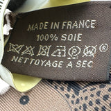 エルメス HERMES ツイリー GUEPARDS BANDANA マルチカラー シルク レディース スカーフ