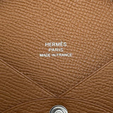 エルメス HERMES カルヴィ W刻 ゴールド エプソン レディース カードケース