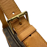 ルイ・ヴィトン LOUIS VUITTON クロワッサンMM M51512 ブラウン モノグラム/レザー レディース ショルダーバッグ
