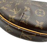 ルイ・ヴィトン LOUIS VUITTON クロワッサンMM M51512 ブラウン モノグラム/レザー レディース ショルダーバッグ