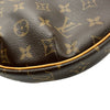 ルイ・ヴィトン LOUIS VUITTON クロワッサンMM M51512 ブラウン モノグラム/レザー レディース ショルダーバッグ