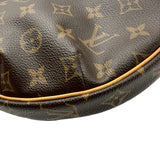 ルイ・ヴィトン LOUIS VUITTON クロワッサンMM M51512 ブラウン モノグラム/レザー レディース ショルダーバッグ