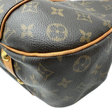 ルイ・ヴィトン LOUIS VUITTON ガリエラPM M56382 ブラウン モノグラム/レザー レディース ショルダーバッグ