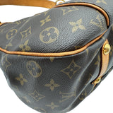 ルイ・ヴィトン LOUIS VUITTON ガリエラPM M56382 ブラウン モノグラム/レザー レディース ショルダーバッグ