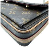 ルイ・ヴィトン LOUIS VUITTON ヴィヴァシテ M46999 ブラウン モノグラム/レザー レディース ショルダーバッグ