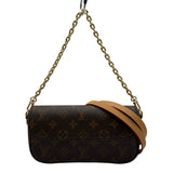 ルイ・ヴィトン LOUIS VUITTON ウォレット オン チェーン・アイビー M81911 ブラウン モノグラム/レザー レディース ショルダーバッグ