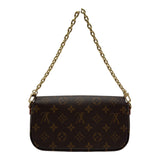 ルイ・ヴィトン LOUIS VUITTON ウォレット オン チェーン・アイビー M81911 ブラウン モノグラム/レザー レディース ショルダーバッグ