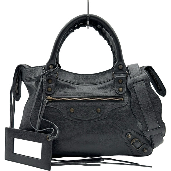 バレンシアガ BALENCIAGA ザ・タウン 240579 ブラック レザー