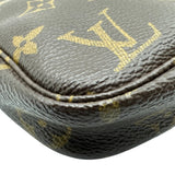ルイ・ヴィトン LOUIS VUITTON ポシェット・アクセソワール ブラウン モノグラム/レザー レディース ハンドバッグ