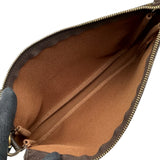 ルイ・ヴィトン LOUIS VUITTON ポシェット・アクセソワール ブラウン モノグラム/レザー レディース ハンドバッグ