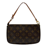 ルイ・ヴィトン LOUIS VUITTON ポシェット・アクセソワール ブラウン モノグラム/レザー レディース ハンドバッグ