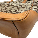 コーチ COACH シグネチャー トートバッグ 5093 ベージュ キャンバス レディース トートバッグ
