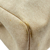 エルメス HERMES エールバッグMM □C刻印 ベージュ/ゴールド シルバー金具 トワル レザー ユニセックス ハンドバッグ ショルダーバッグ