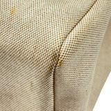 エルメス HERMES エールバッグMM □C刻印 ベージュ/ゴールド シルバー金具 トワル レザー ユニセックス ハンドバッグ ショルダーバッグ