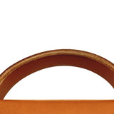 エルメス HERMES エールバッグMM □C刻印 ベージュ/ゴールド シルバー金具 トワル レザー ユニセックス ハンドバッグ ショルダーバッグ