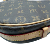 ルイ・ヴィトン LOUIS VUITTON クロワッサン M46828 ブラウン モノグラム/レザー レディース ショルダーバッグ