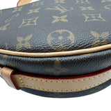ルイ・ヴィトン LOUIS VUITTON クロワッサン M46828 ブラウン モノグラム/レザー レディース ショルダーバッグ