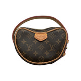 ルイ・ヴィトン LOUIS VUITTON クロワッサン M46828 ブラウン モノグラム/レザー レディース ショルダーバッグ