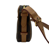 ルイ・ヴィトン LOUIS VUITTON クロワッサン M46828 ブラウン モノグラム/レザー レディース ショルダーバッグ