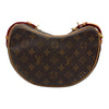 ルイ・ヴィトン LOUIS VUITTON クロワッサン M46828 ブラウン モノグラム/レザー レディース ショルダーバッグ