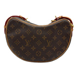 ルイ・ヴィトン LOUIS VUITTON クロワッサン M46828 ブラウン モノグラム/レザー レディース ショルダーバッグ