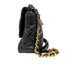 シャネル CHANEL CHANEL19　ラージバッグ AS1161 ブラック×ゴールド金具 シャイニーラムスキン レディース ショルダーバッグ