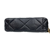 シャネル CHANEL CHANEL19　ラージバッグ AS1161 ブラック×ゴールド金具 シャイニーラムスキン レディース ショルダーバッグ