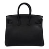 エルメス HERMES バーキン25 G刻 ブラック ゴールド金具 トゴ レディース ハンドバッグ