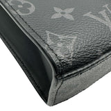 ルイ・ヴィトン LOUIS VUITTON サックプラ・クロス M46098 モノグラム・エクリプス メンズ トートバッグ ショルダーバッグ