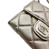 シャネル CHANEL マトラッセ コンパクトチェーンウォレット AP0238 31番台 ゴールド ラムスキン レディース ショルダーバッグ