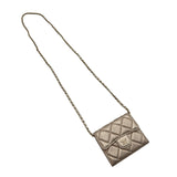 シャネル CHANEL マトラッセ コンパクトチェーンウォレット AP0238 31番台 ゴールド ラムスキン レディース ショルダーバッグ