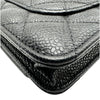 シャネル CHANEL マトラッセ チェーンウォレット AP0250 ブラック ゴールド金具 キャビアスキン レディース ショルダーバッグ