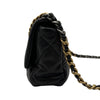 シャネル CHANEL CHANEL19 バッグ AS1160 31番台 ブラック ゴールド/シルバー金具 シャイニーラムスキン レディース ショルダーバッグ
