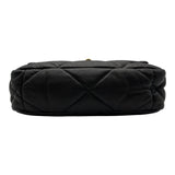 シャネル CHANEL CHANEL19 バッグ AS1160 31番台 ブラック ゴールド/シルバー金具 シャイニーラムスキン レディース ショルダーバッグ