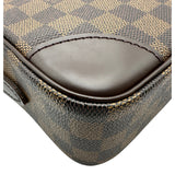ルイ・ヴィトン LOUIS VUITTON トロカデロ27 N48085 ブラウン ダミエ/レザー レディース ショルダーバッグ