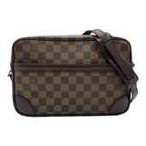 ルイ・ヴィトン LOUIS VUITTON トロカデロ27 N48085 ブラウン ダミエ/レザー レディース ショルダーバッグ