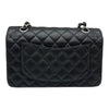 シャネル CHANEL マトラッセ23 A01113 29番台 ブラック シルバー金具 キャビアスキン レディース ショルダーバッグ