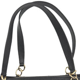 シャネル CHANEL チョコバー トートバッグ 7番台 ブラック ゴールド金具 キャビアスキン レディース