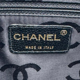 シャネル CHANEL チョコバー トートバッグ 7番台 ブラック ゴールド金具 キャビアスキン レディース