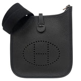 エルメス HERMES エヴリンTPM K刻印　(2025年製) ブラック/シルバー金具 トリヨンクレマンス レディース ショルダーバッグ