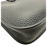 エルメス HERMES エヴリン TPM K刻 ブラック シルバー金具 トリヨン レディース ショルダーバッグ