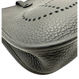 エルメス HERMES エヴリン TPM K刻 ブラック シルバー金具 トリヨン レディース ショルダーバッグ