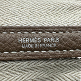 エルメス HERMES ガーデンパーティPM D刻 エトゥープ シルバー金具 ネゴンダ レディース トートバッグ