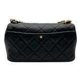 シャネル CHANEL マトラッセ ラージフラップバッグ AS1353 ブラック ゴールド金具 ラムスキン レディース ショルダーバッグ