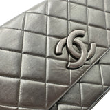 シャネル CHANEL マトラッセ ショルダーバッグ 3番台 ブラック ラムスキン レディース ショルダーバッグ