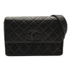 シャネル CHANEL マトラッセ ショルダーバッグ 3番台 ブラック ラムスキン レディース ショルダーバッグ