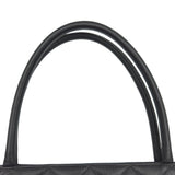 シャネル CHANEL 復刻トート A01804 6番台 ブラック シルバー金具 キャビアスキン レディース ハンドバッグ